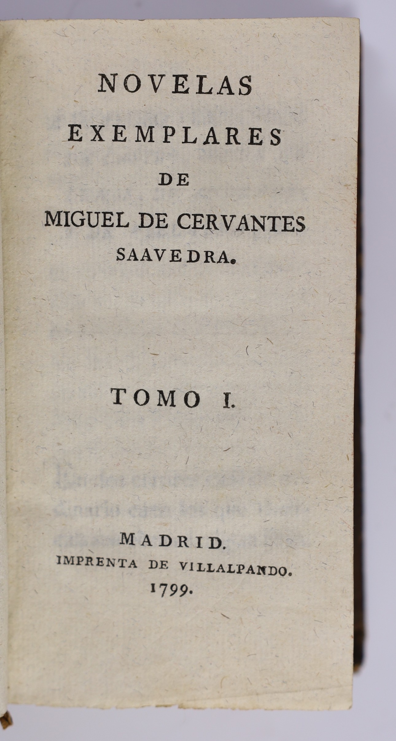 Kalendario Manual y Guia de Forasteros en Madrid, 24mo, red morocco, with coloured engraved map of Spain, lacking portraits, 1817, bound with Estado Militar de Espana, lacking map of Madrid, 1817; Enrique, Jacobo Bernard